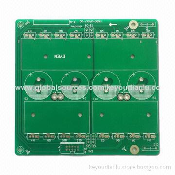 Copper-based PCB with Fast Delivery, Green Solder Mask, UL, SGS Marks and Immersion Tin